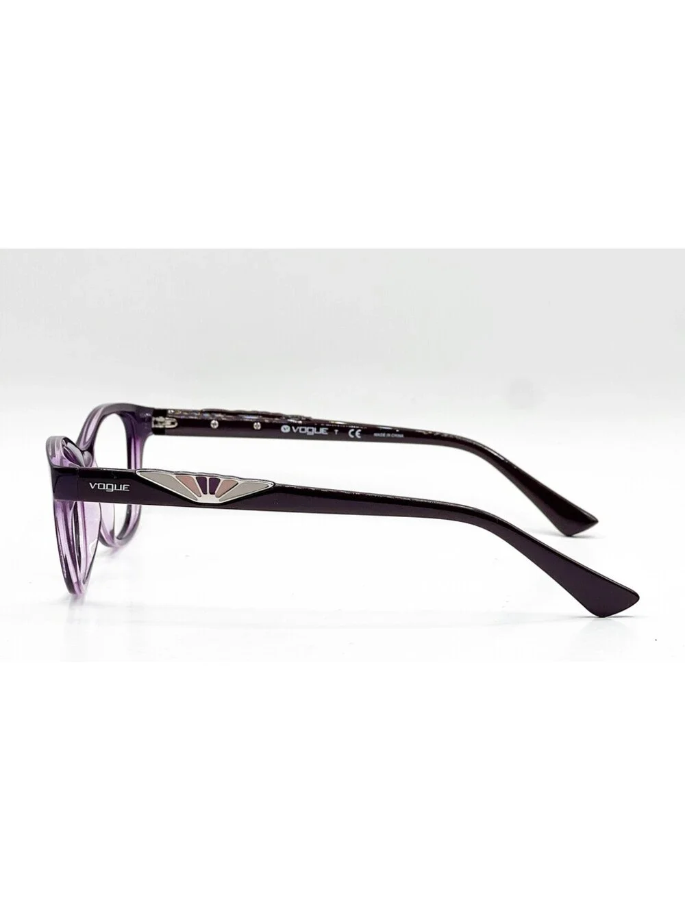 Vogue VO 5056 2409 Top Violet Transparent Authentic Eyeglass Frames 51-17
